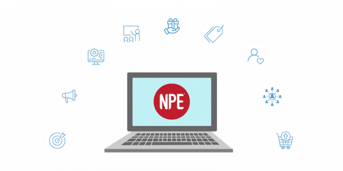 perfect client journey with laptop npe fitness